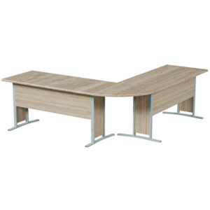 Biurko narożne dąb sonoma blat 230 cm BRENT