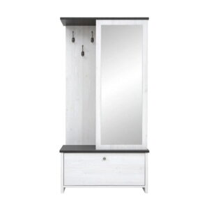 Zestaw do przedpokoju jesion srebrny 96 cm CASA