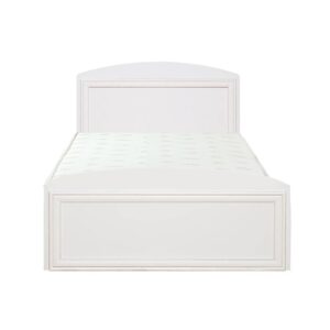 Łóżko dla dziecka białe stelaż 90 cm PALERMO