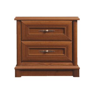 Szafka nocna 2 szuflady kasztan 51 cm SONATA