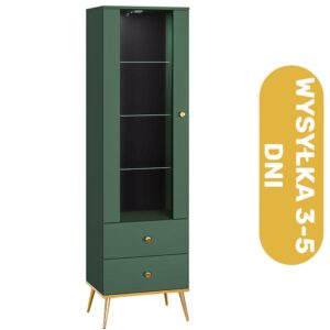 Witryna kredowy zielony 55 cm ECCO - bestseller