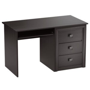 Biurko komputerowe czarne wenge 130 KOEN