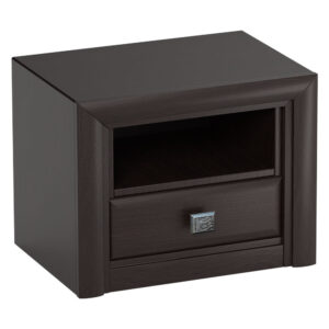 Szafka nocna czarna wenge szuflada 59 KOEN