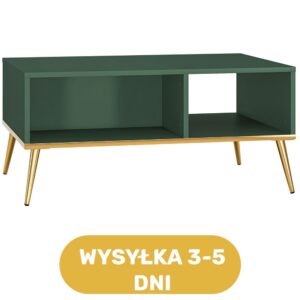 Stolik kawowy kredowy zielony 90 cm ECCO