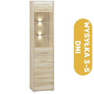 Witryna LED sonoma 55 cm