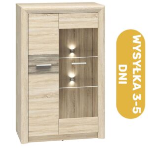 Castel LED witryna sonoma