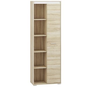 Regał częściowo zamykany dąb sonoma 69 cm NOVA