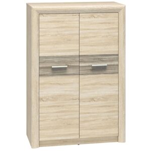 Komoda z drzwiami sonoma MDF trufel 92 cm SOLVER
