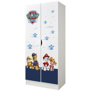 Psi Patrol szafa dla dziecka 70 cm Skye Chase Marshall Rubble 14 nadruk UV