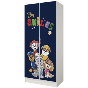 Psi Patrol szafa dla dziecka 70 cm Skye Chase Marshall Rubble 05 nadruk UV