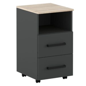 Kontenerek na kółkach sonoma antracyt BRENT 2