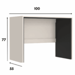 biurko komputerowe kaszmir 100 cm