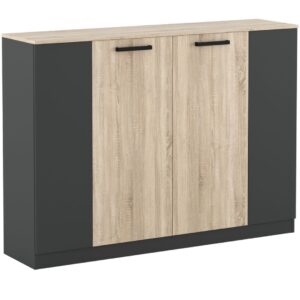 Komoda sonoma antracyt 160 cm BRENT 2