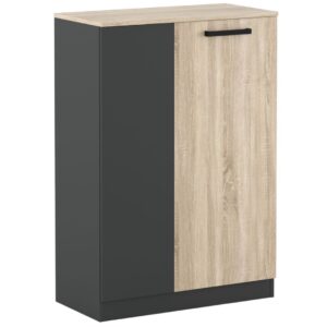 Komoda sonoma antracyt 80 cm BRENT 2