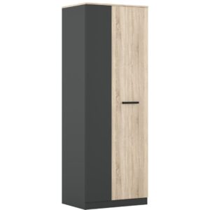Szafa na płaszcze sonoma antracyt 80 cm BRENT 2