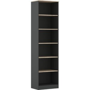 Regał otwarty sonoma antracyt 60 cm BRENT 2