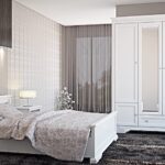 szafa narożna biała