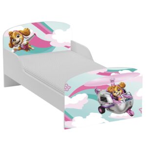 Łóżko dla dziecka z materacem 140x70 Skye 01 Psi Patrol