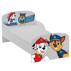 Łóżko dla dziecka z materacem 140x70 Chase Marshall Psi Patrol
