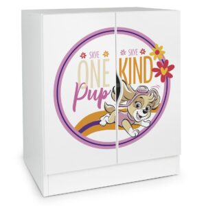 Komoda dla dziecka 60 cm biała Psi Patrol Skye 02