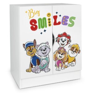Komoda dla dziecka 60 cm biała Psi Patrol Chase Skye Marshall Rubble Everest