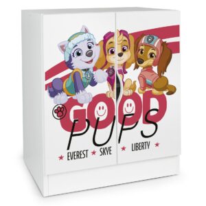 Komoda dla dziecka 60 cm biała Psi Patrol Skye Everest Liberty