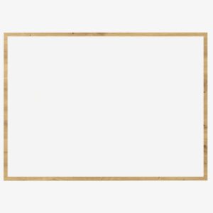 Lustro w ramie poziome 110 cm dąb Artisan AMBER