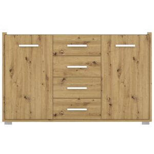 Komoda w stylu LOFT dąb Artisan 144 cm AMBER