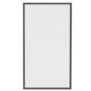 Lustro pionowe w ramie antracyt 70 cm LONDON